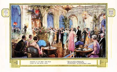Hotel Cecil, Dancing in the Palm Court