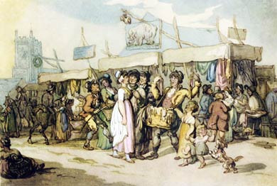 Rowlandson, Fair By The Church