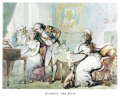 Rowlandson, Jealousy, The Rival