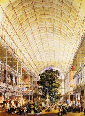 Crystal Palace, Interior 1851