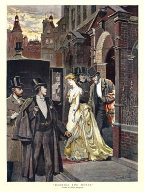 Married For Money, 1889