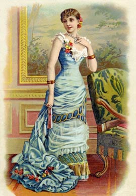 Victorian Lady, 1890s