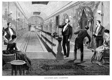 Bowling at Sandringham, 1888