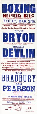 Bryon v Devlin Boxing Poster
