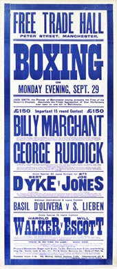 Marchant v Ruddick Boxing Poster