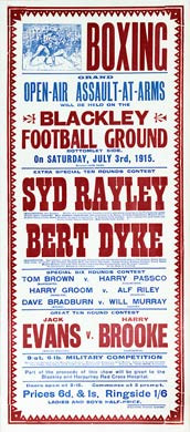 Rayley v Dyke Boxing Poster