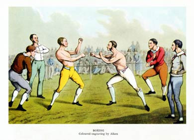 Boxing, by Alken