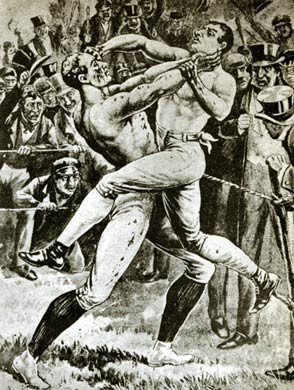 Bendigo v Ben Caunt, 1845