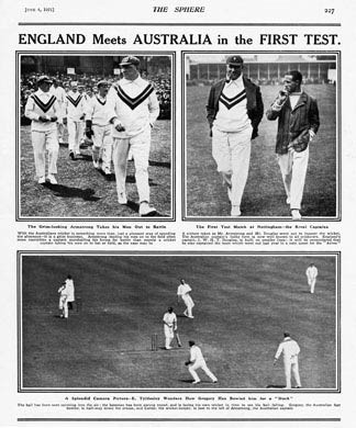 England v Australia, First Test, 1921