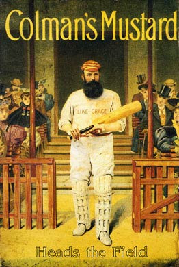 Dr WG Grace, Colmans, 1890