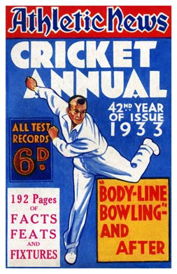 1933 Cricket Annual