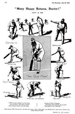 Many Happy Returns, Dr WG Grace, 1905