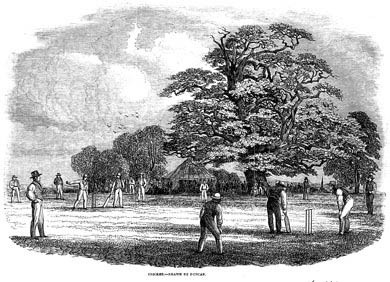 English Cricket, 1853