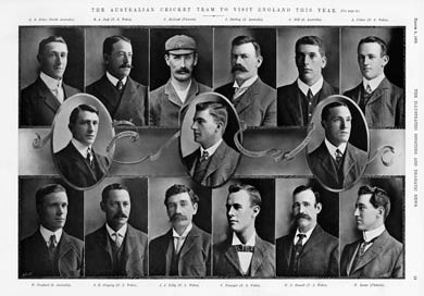Aussie Cricketers 1905