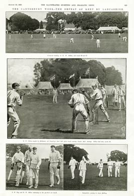 Kent play Lancashire, 1905