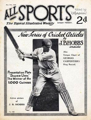 All Sports, Jack Hobbs