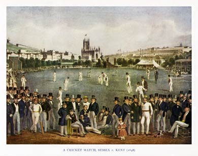 Sussex v Kent, 1848