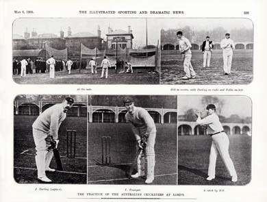 Australian Tourists Practice , 1905