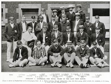 England and Australia, 1905