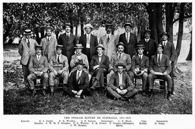 England XI in Australia, 1911-12