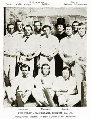 First England Team, 1861