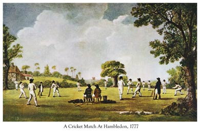 Cricket At Hambledon, 1777
