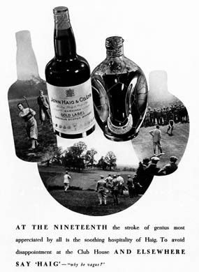 Haig Golf Advert