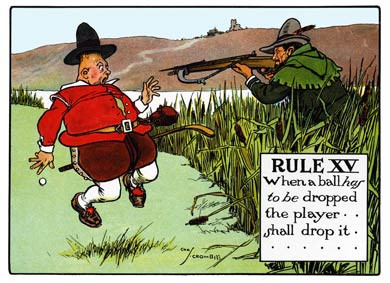 Crombie's Rules of Golf, XV