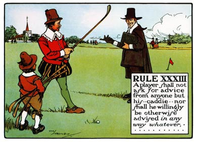 Crombie's Rules of Golf, XXXIII