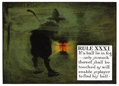 Crombie's Rules of Golf, XXXI