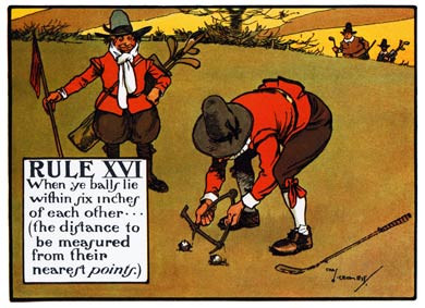 Crombie's Rules of Golf, XVI