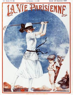 Cupid On The Golf Course