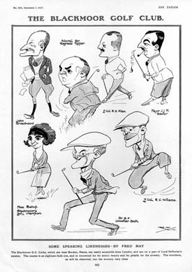 Blackmoor GC, 1923