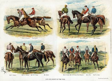 Caps & Jackets Of The Turf 1, 1886