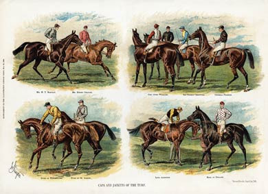 Caps & Jackets Of The Turf 3, 1886