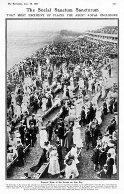 Ascot, Royal Enclosure, 1907