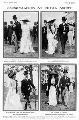 Personalities At Royal Ascot, 1909