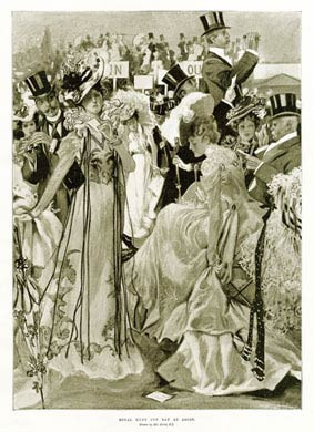 Royal Hunt Cup Day At Ascot, 1900