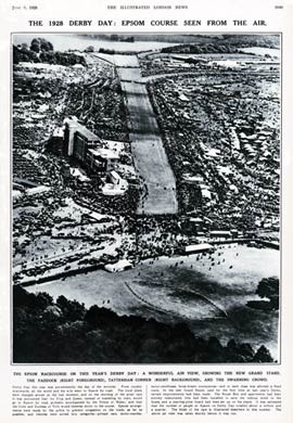 The Derby, Aerial View, 1928