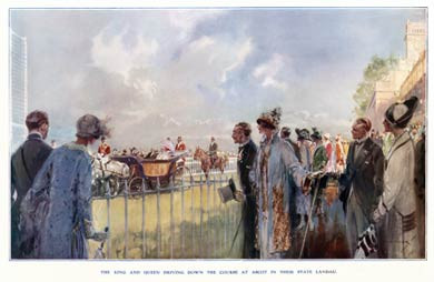Ascot, Royal Procession, 1925