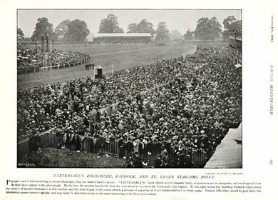 St Leger Start, Doncaster, 1895