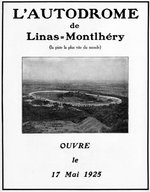 Montlhery Race Track, 1925
