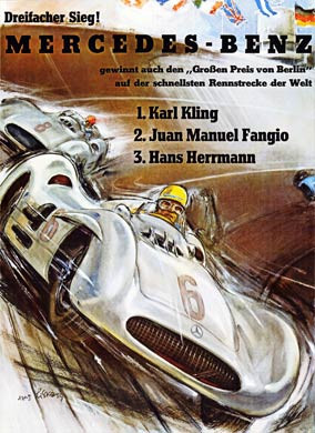 Mercedes Benz, Berlin, 1954