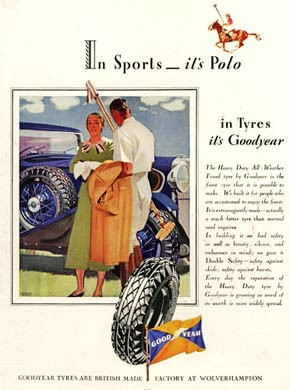 Goodyear Tyres, Polo, 1934