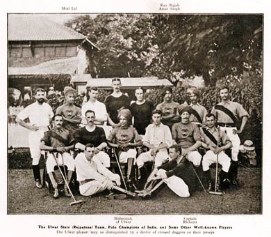 Ulwar State Polo Champions, 1904