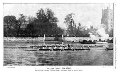Boat Race Start, 1905