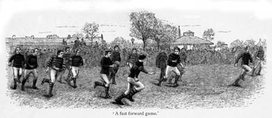Victorian Rugby, A Fast Forward Game