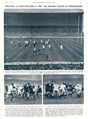 England Beat NZ, 1936