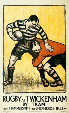 Rugby at Twickenham, 1921