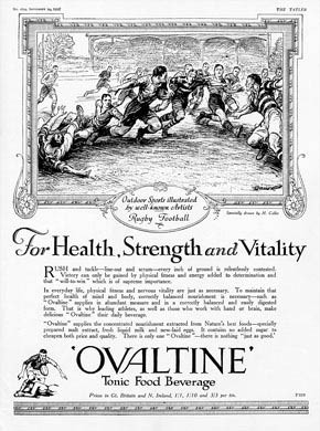 Ovaltine Rugby Ad